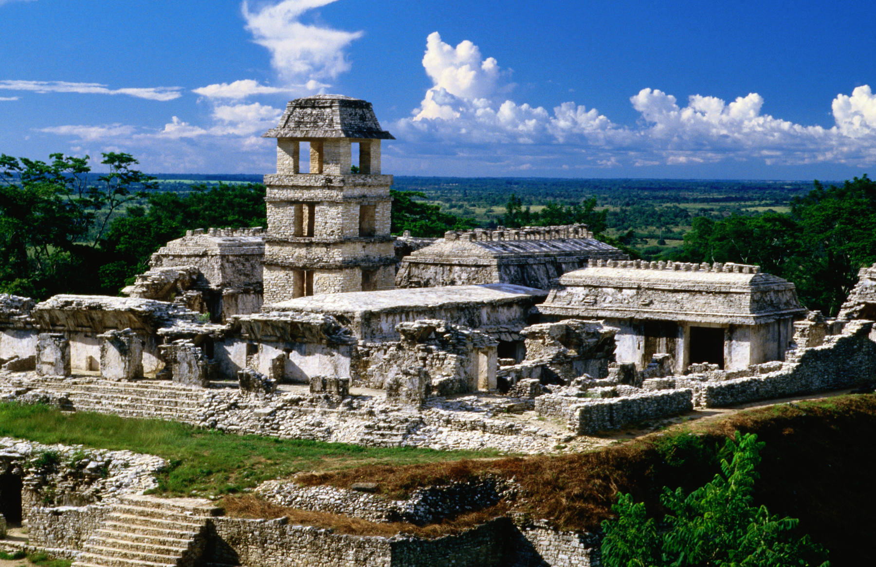 Maya ruïnes