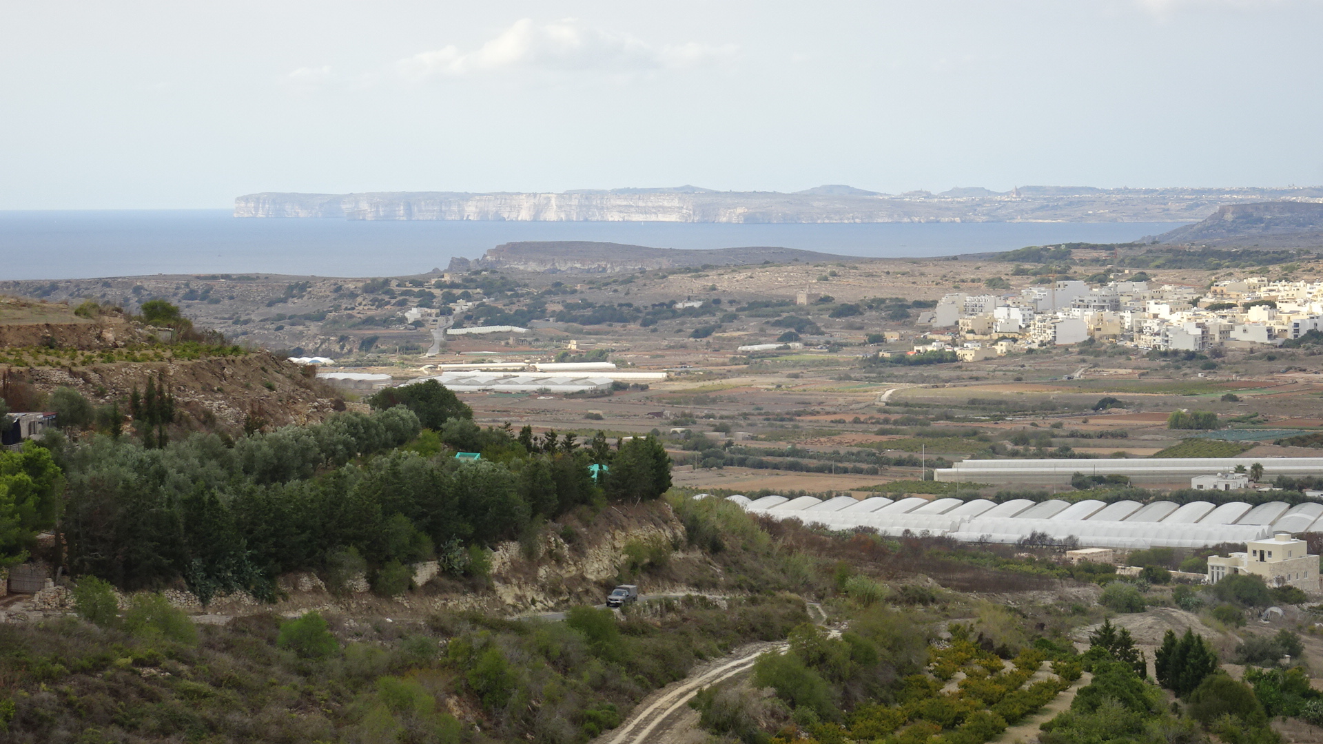 Zicht op Gozo