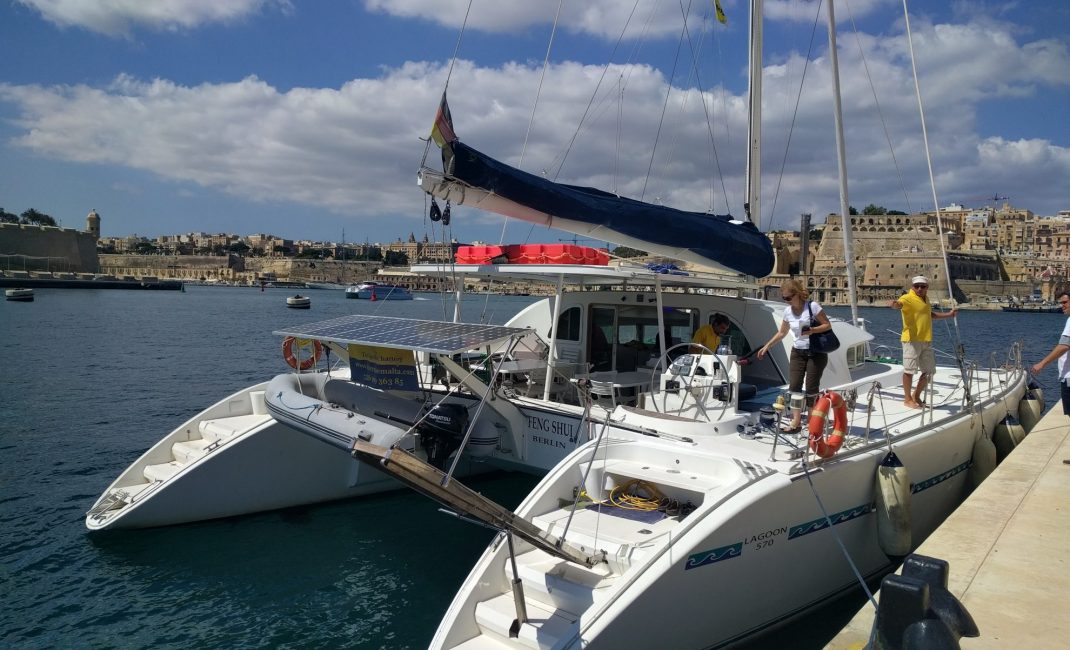 Valletta - de catamaran